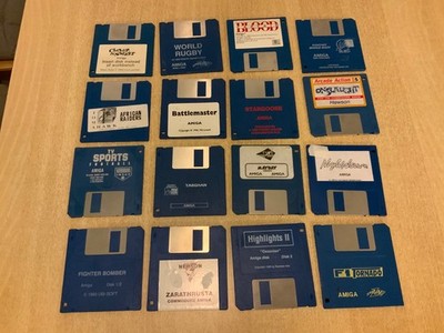4 bzw mehr  AMIGA Spiele auf 32  Disketten #2