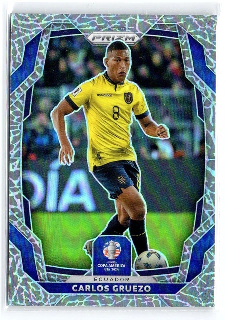 2024 Panini Prizm CONMEBOL Copa America Carlos Gruezo #67 Elephant Prizm SSP