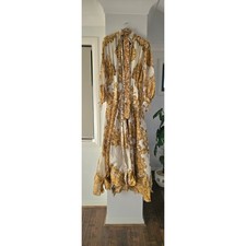 Very Rare Zimmermann Zippy Billow Gown Size 1 (8-10au) 