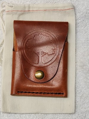 Redeemed Creations Co. Slim Snap Wallet (English Tan Dublin)
