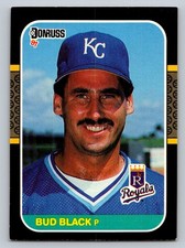 1987 Donruss #404 Bud Black