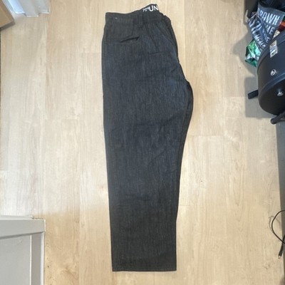 Ecko Unltd. 72+ Unlimited Loose Fit Black RAW  Denim Straight Jeans Men s