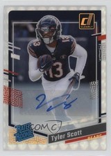 2023 Panini Clearly Donruss Holo Mosaic Auto Tyler Scott #89 Auto 0f5t