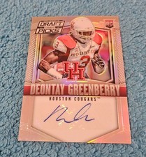 2015 Prizm Draft Picks Deontay Greenberry Houston Silver Rookie Autograph #166
