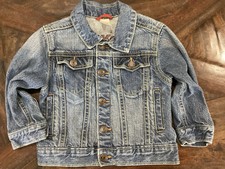 Oshkosh Denim Jacket Snap Front Pockets 2T Westeren