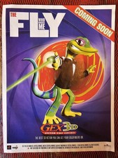 GEX 3D: Enter the Gecko Original Retro Game Advert Poster Ad Promo 1998 PS1