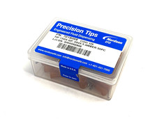 Nordson EFD 7018068 Precision Dispense Tip 15GA GP 0.054" x 0.5" Amber BOX OF 50