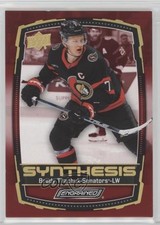 2023-24 Upper Deck Engrained Synthesis Red Brady Tkachuk #S-40 01ks