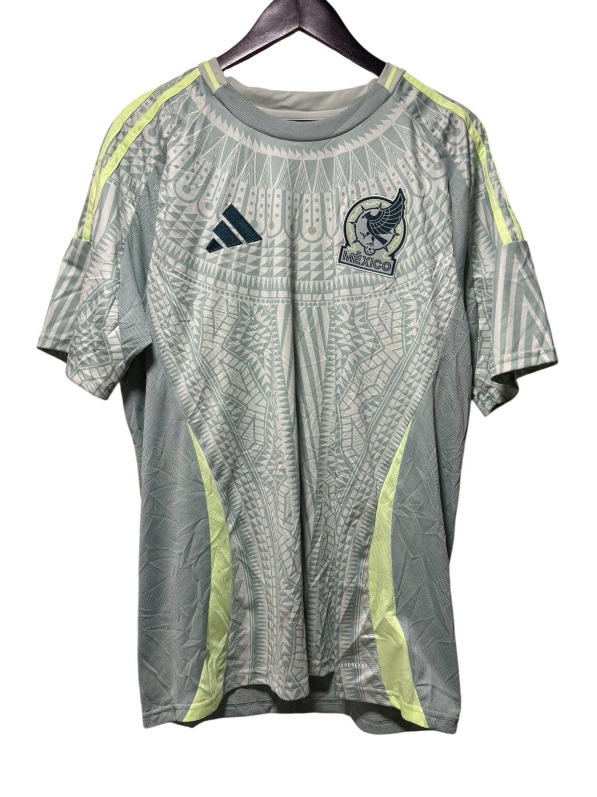 Mexico Adidas Away Jersey Copa America Kit 2024 Men’s Size XL Kit Green