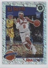 2019 Panini NBA Hoops Premium Stock Tribute Shimmer Prizm RJ Barrett #298 04u9