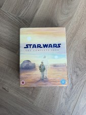 STAR WARS - THE COMPLETE SAGA - BLU-RAY BOX SET - 9 DISCS EPISODES 1-6 ***
