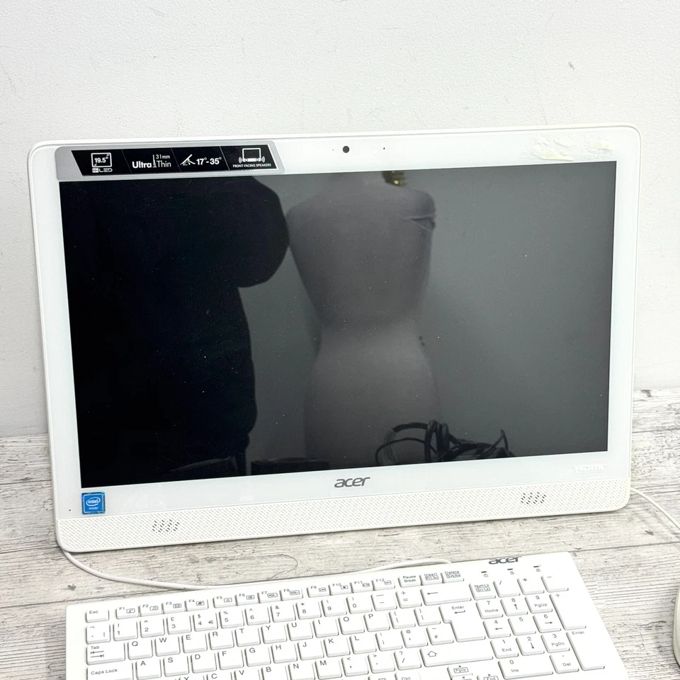Acer Aspire Z1-612 All in One Desktop PC Computer 19.5" Screen WORKING KB3A - Image 3 of 4