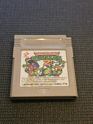 Nintendo Gameboy Spiel Ninja Turtles 2 - Japan Import getestet