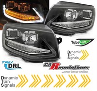 Led Dynamische Blinker Tagfahrlicht Light Tube Scheinwerfer FüR VW T6 2015-2019