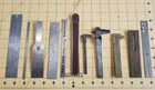 Lot Of Machinist/Mechanic Rules And Measuring Tools
