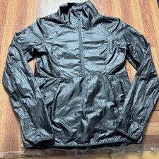 Lululemon Women's Black Run With It Wind Rain Jacket Fits XS