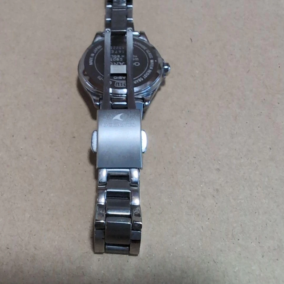 Casio Oceanus OCW-70PJ-7AJF Women's Solar Radio Wave Titanium Watch - Image 3 of 4