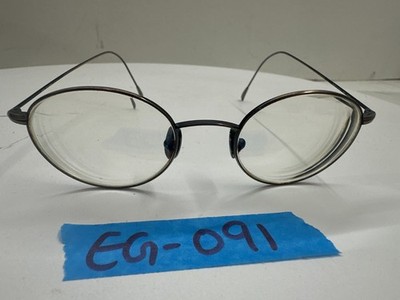 Modo 887 Eyeglasses 45-20 Brown Metal Full Rim Made in Italy