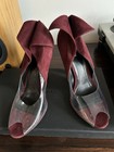 Calvin Klein 205W39NYC Womens Runway Sample Kahlo Pumps Burgundy Size 39 $ 85 — photo 10