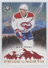 2018-19 O-Pee-Chee Coast to Canadian Tire Pride of the North Max Domi #P-6 t4m