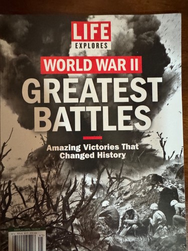 World War II- 4 Magazine Pack 2 Life, 1 National Geographic, 1 Tanks, Brand New - Picture 10 of 11