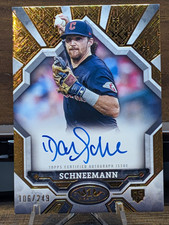 Topps 2025 Tier One Daniel Schneemann #BOA-DS Breakout Auto RC /249 Guardians