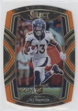 2020 Panini Select Club Level Orange Prizm Die-Cut KJ Hamler #267 11pe