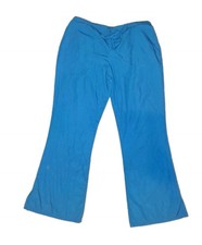 Cherokee Workwear Women  s Scrub Pants blue Size m Drawstring