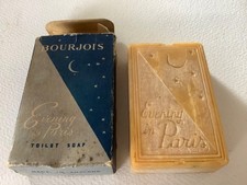 Vintage 'Bourjois' Toilet Soap Evening in Paris in Card Case