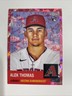 Alek Thomas 2022 Topps Chrome Platinum Anniversary (Red Atomic) RC SP /100 #282