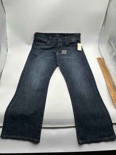 NWT Lucky Brand 455 Relaxed Boot, Wide Leg Jeans Men's 36 X 30 Premium Denim I