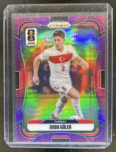 2026 Panini Prizm World Cup Arda Guler Purple Hyper #/299 Turkey