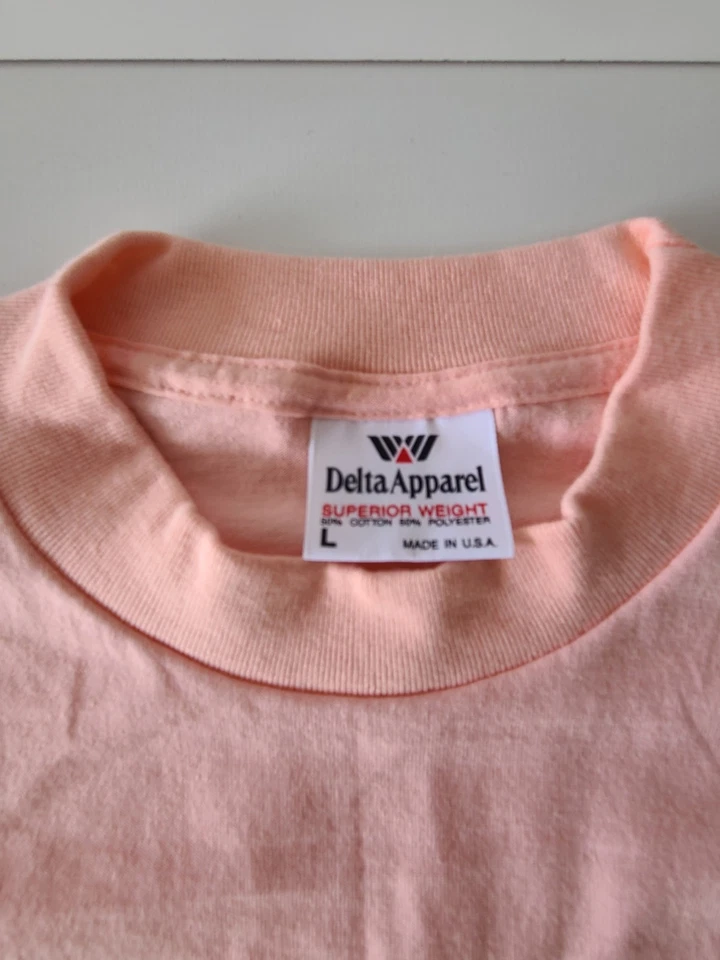 Camiseta de Colección Años 90 Bootleg Mickey & Minnie GRANDE Yo Baby Yo Melocotón Delta Etiqueta HipHop  Foto 3 de 4