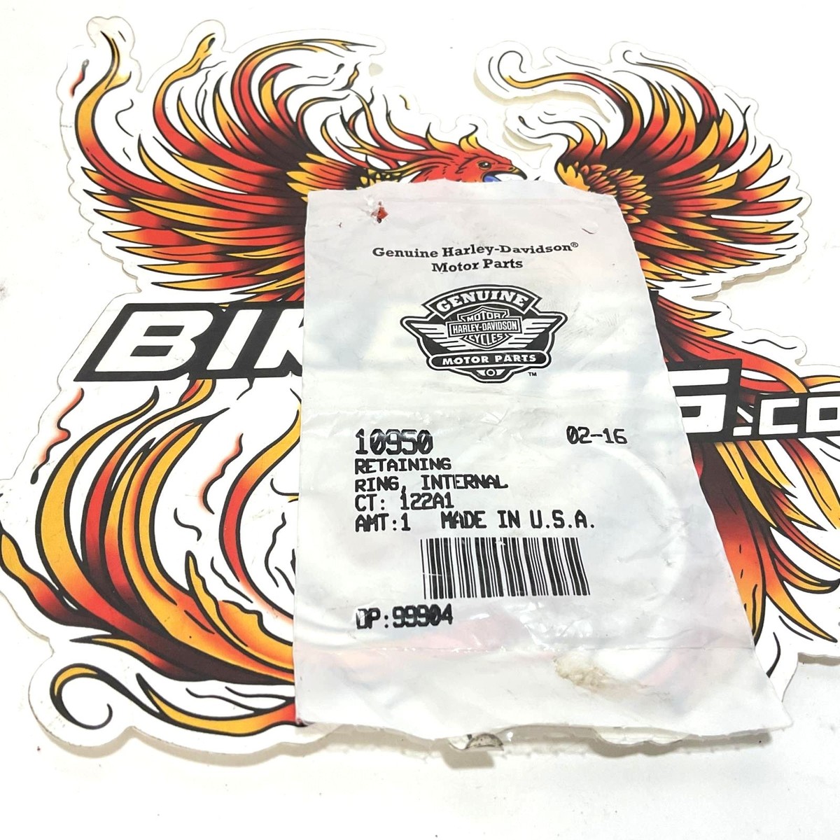 NOS Genuine Harley 2007-2017 V-Rod Swig Arm Retaining Ring 10950