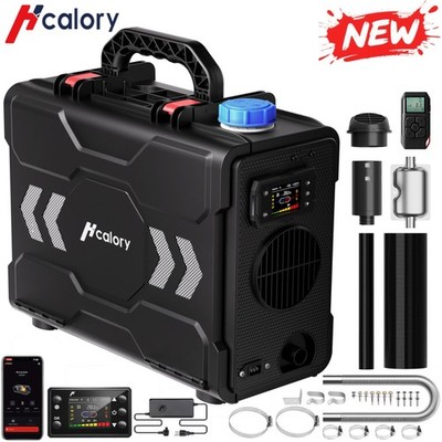 Upgraded TB 2Plus Diesel Air Heater 8KW 110V 12V/24V Bluetooth for RV Camper Van