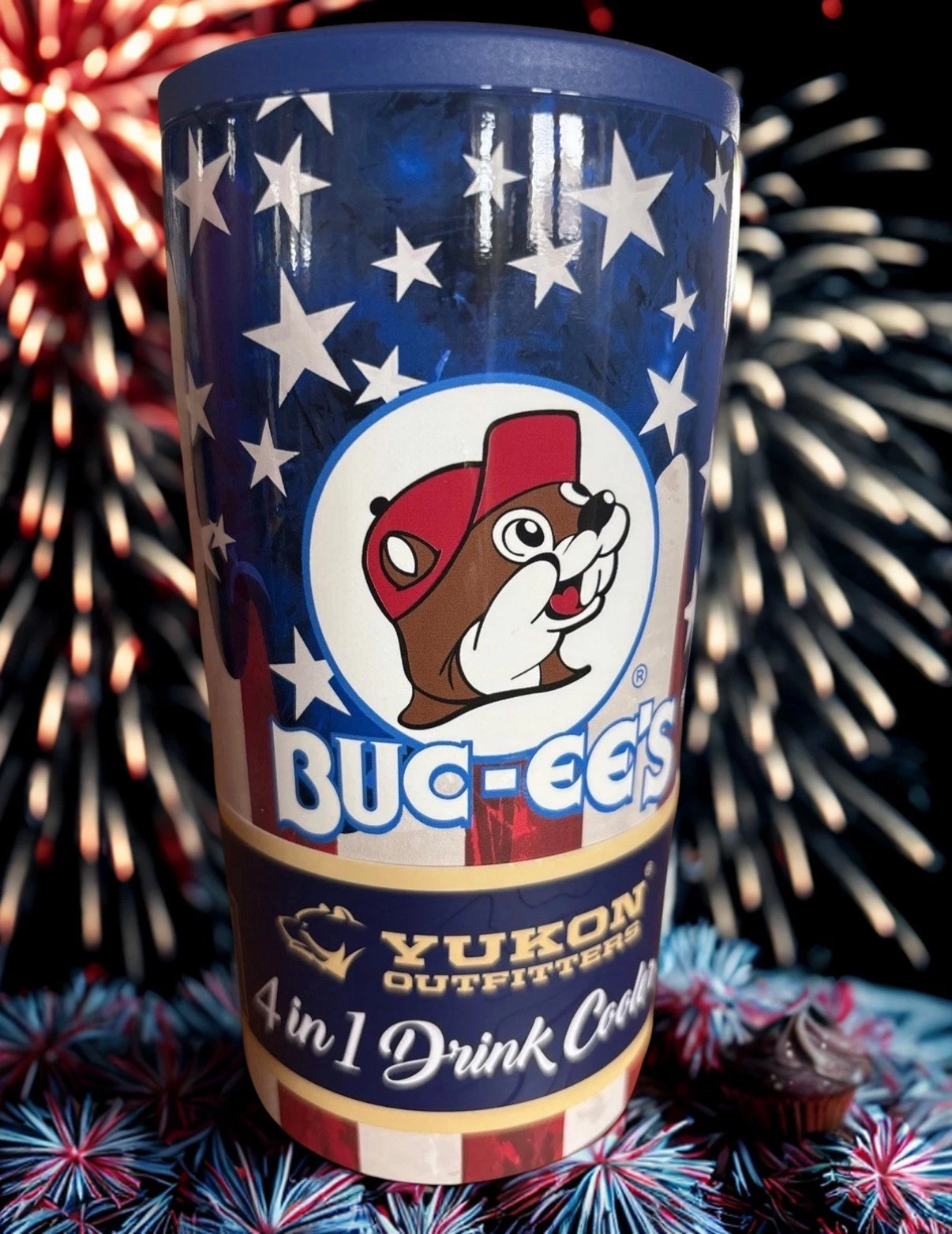 Buc-ee’s Fourth Of July Yukon 4 In 1 Drink Cooler 2026 PATRIOTIC