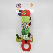 World Of Eric Carle Hungry Caterpillar Teether Rattle - NWT