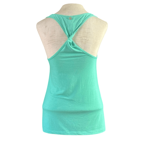 Lorna Jane Work For It Twisted Back Tank Top in Mint Size Medium - Picture 5 of 12