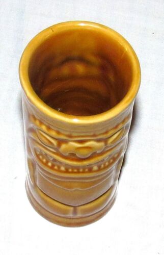 Tazza Tiki - Accoutrements arancione 2001 altezza 5,1/2 pollici - Foto 2 di 3