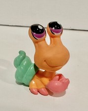 Littlest Pet Shop LPS 1492 Orange Pink Green Hermit Crab Purple Eyes Authentic