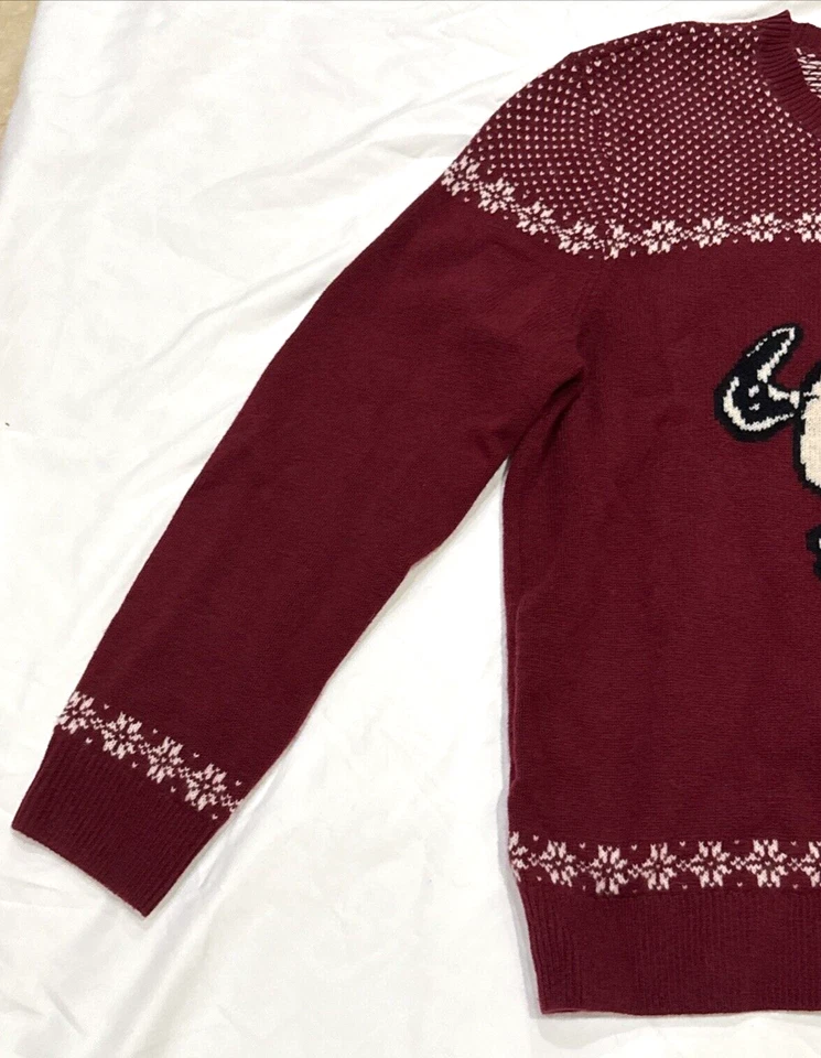 NUEVO CON ETIQUETAS 2023 COACH X PEANUTS SNOOPY VACACIONES NAVIDAD SUÉTER TALLA M Y BOLSA DE ROPA Foto 2 de 4