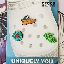 NEW Crocs Uniquely You Jibbitz Happiest Nature 3 Piece Charms