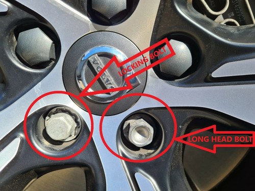 FOR VOLVO WHEEL NUT BOLT COVERS LOCKING CAPS SET GREY XC40 XC60 XC90 S60 S80 V60 - Picture 8 of 14