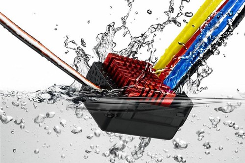 Hobbywing Quicrun 0880 Dual Motor gebürstet Esc (80A) wproof HW30120301 80 Amp - Bild 5 von 6