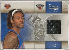 2009-10 Panini Studio Jordan Hill #149 /249 Jersey NBA Basketball Card NY Knicks