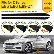 Racing Side Skirt Stickers Vinyl Decals Stripes For Bmw E85 E86 E89 Z4 Z Series Racing Side Skirt Stickers Vinyl Decals Stripes For Bmw E85 E86 E89 Z4 Z Series