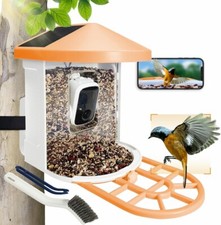Smart Bird Feeder with Camera, Bird Watching Camera,1080P,2-Way Audio,Auto Captu