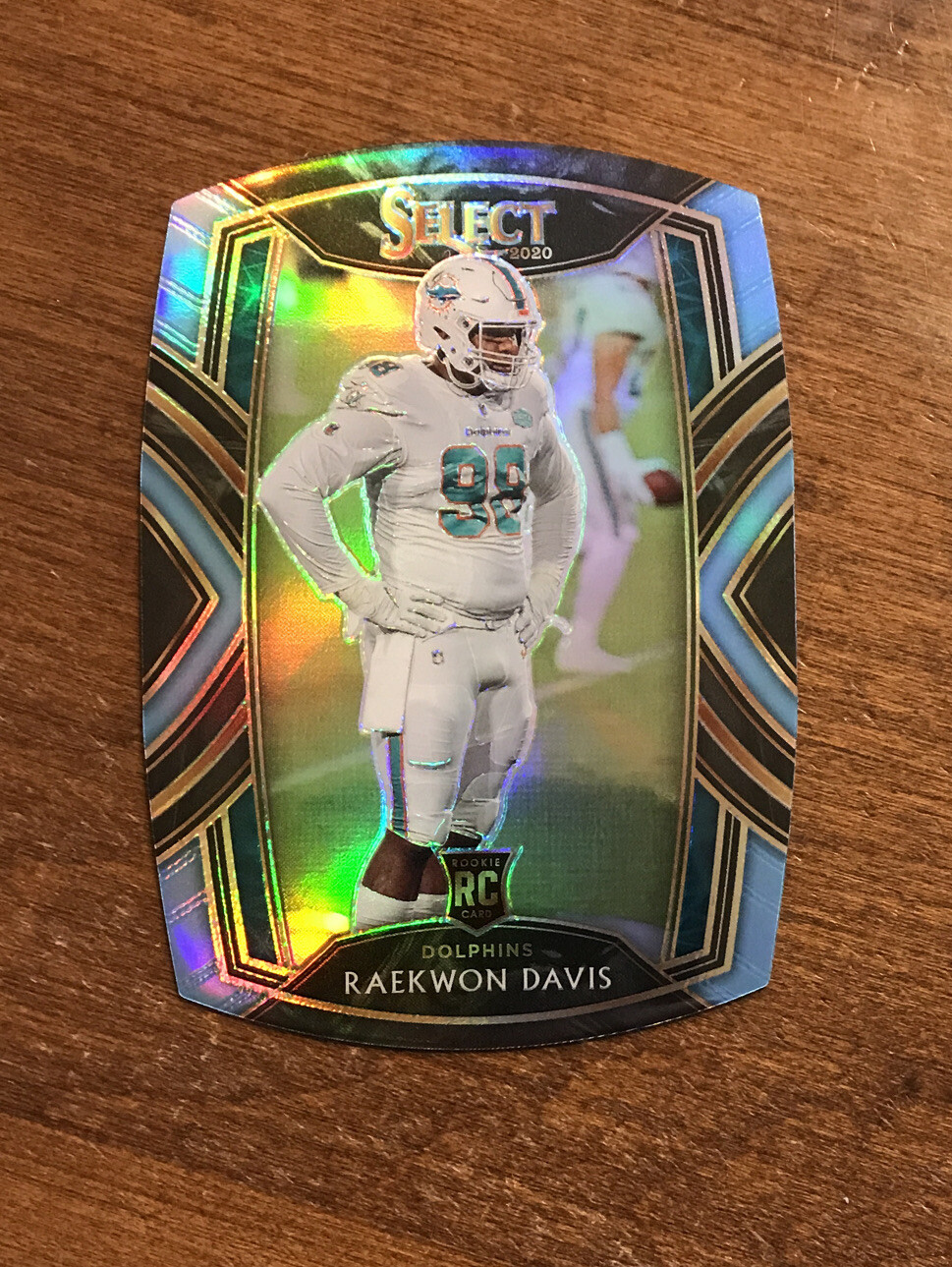 Raekwon Davis Panini Select #296 Light Blue