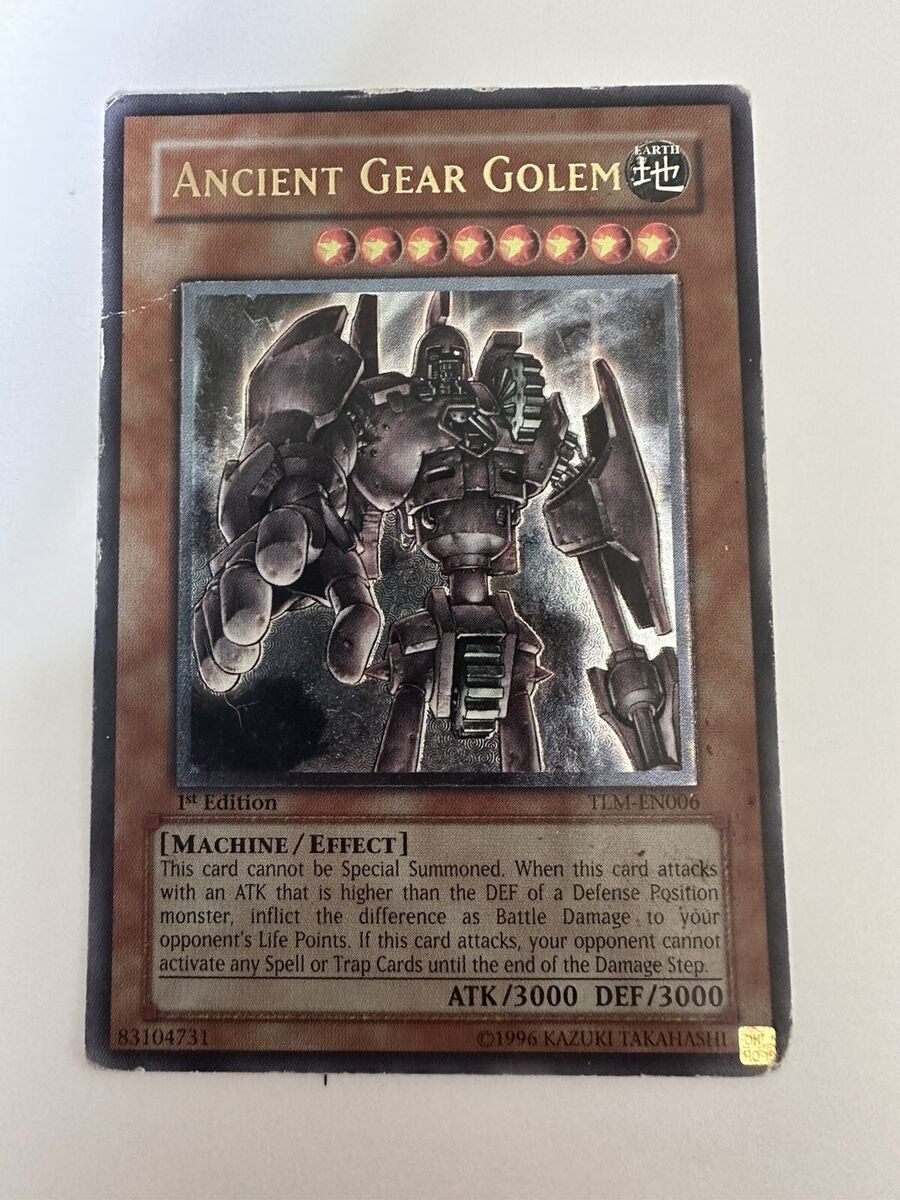 Ultimate Rare Ancient Gear Golem TLM-EN006 1st Edition