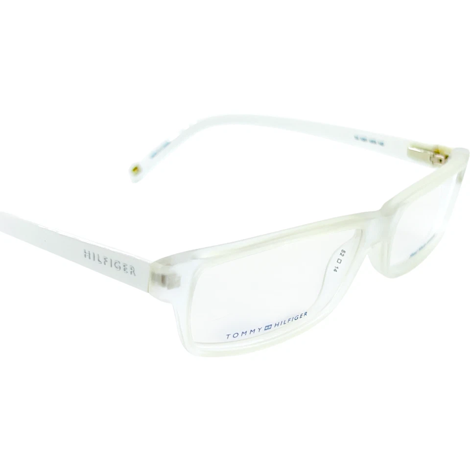Tommy Hilfiger 1061 男式塑料眼镜框 0HKN 水晶白色 52-14 — 第 4/4 张图片